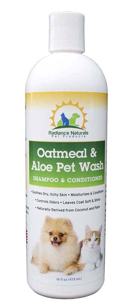 All Natural Pet Oatmeal & Aloe Shampoo Plus Conditioner For Dogs