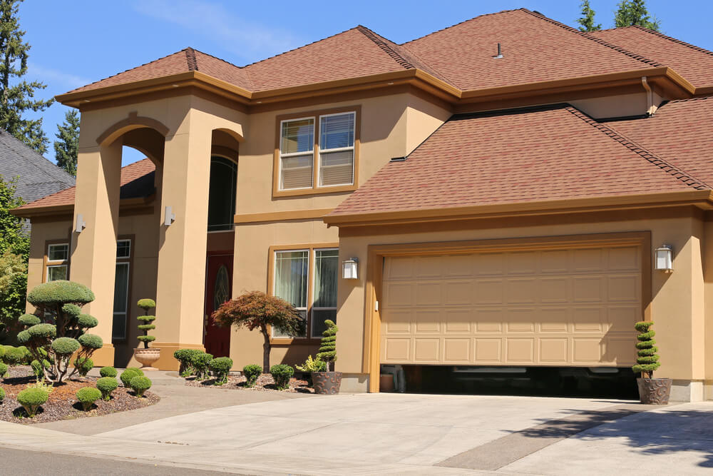 What is an overhead garage door